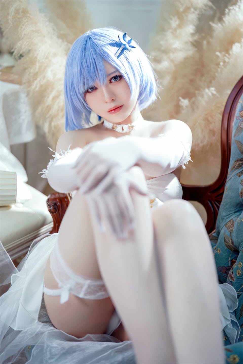 半半子 - 碧蓝航线 恰巴耶夫 白骑兵的旋律 礼服 [64P2V-306M] 1 (15).jpg